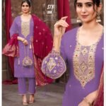 Royal Blue Rayon Kurti